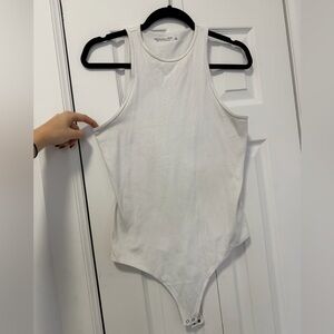 Abercrombie & Fitch White Bodysuit